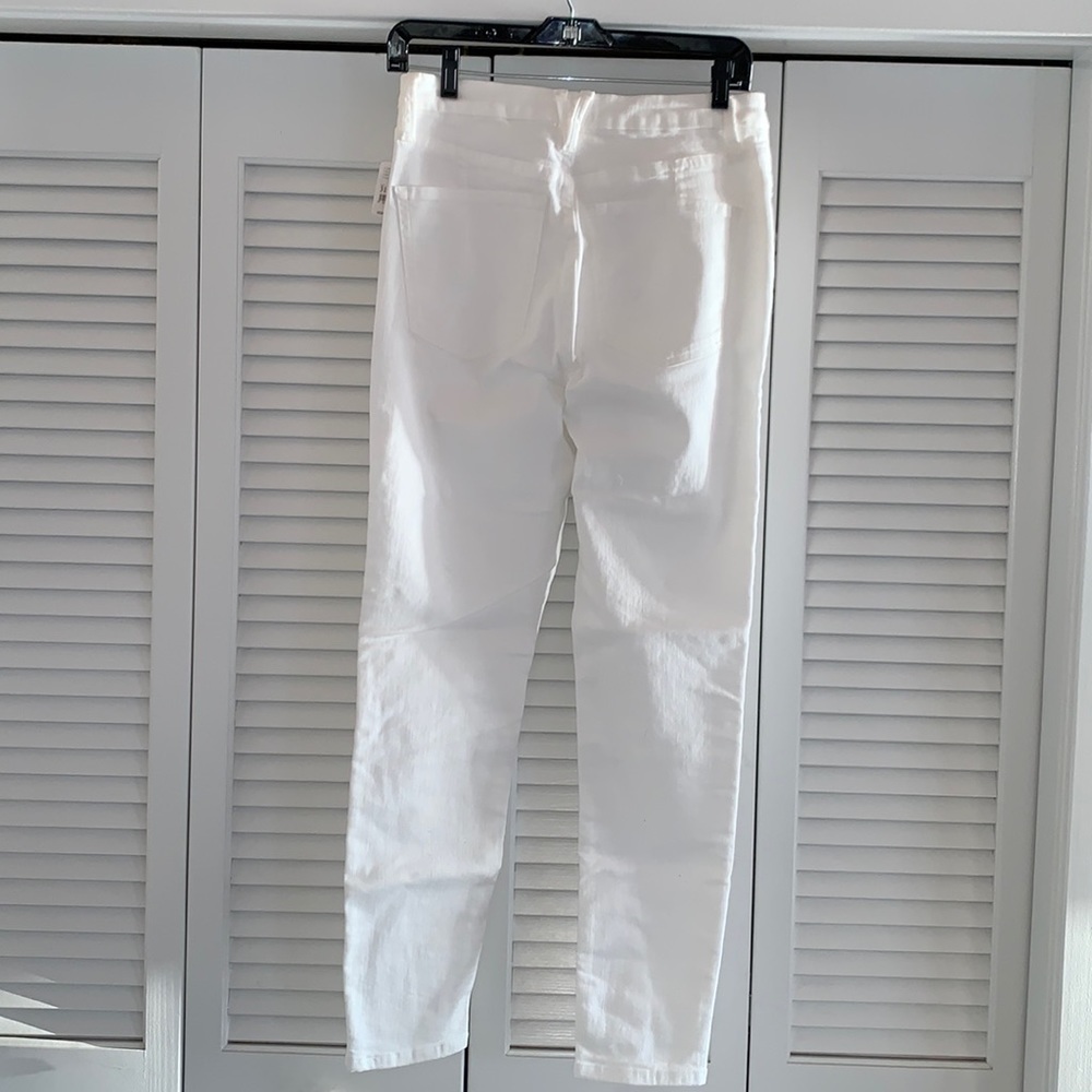 Free People Montana Lily White Denim Skinny Jeans Women’s Classic NWT Size 31 - Picture 3 of 10